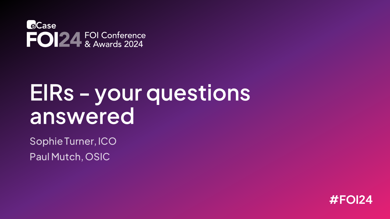 EIRS your questions answered
